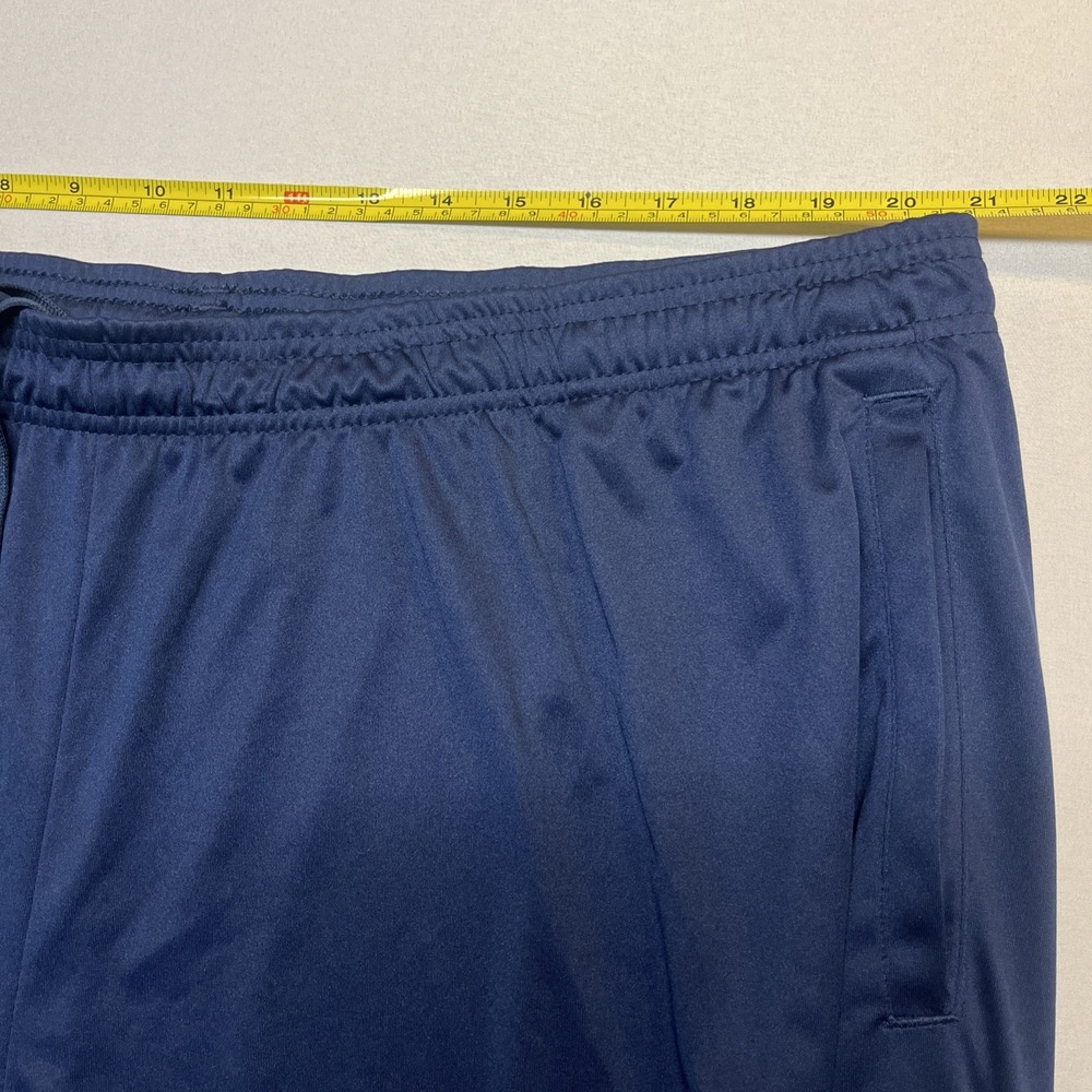 Under Armour 3XL Tall Gym Athletic Shorts Blue Pockets Loose Heat Gear - Picture 4 of 5